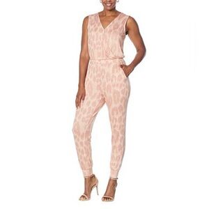G by Giuliana Knit Jogger Jumpsuit